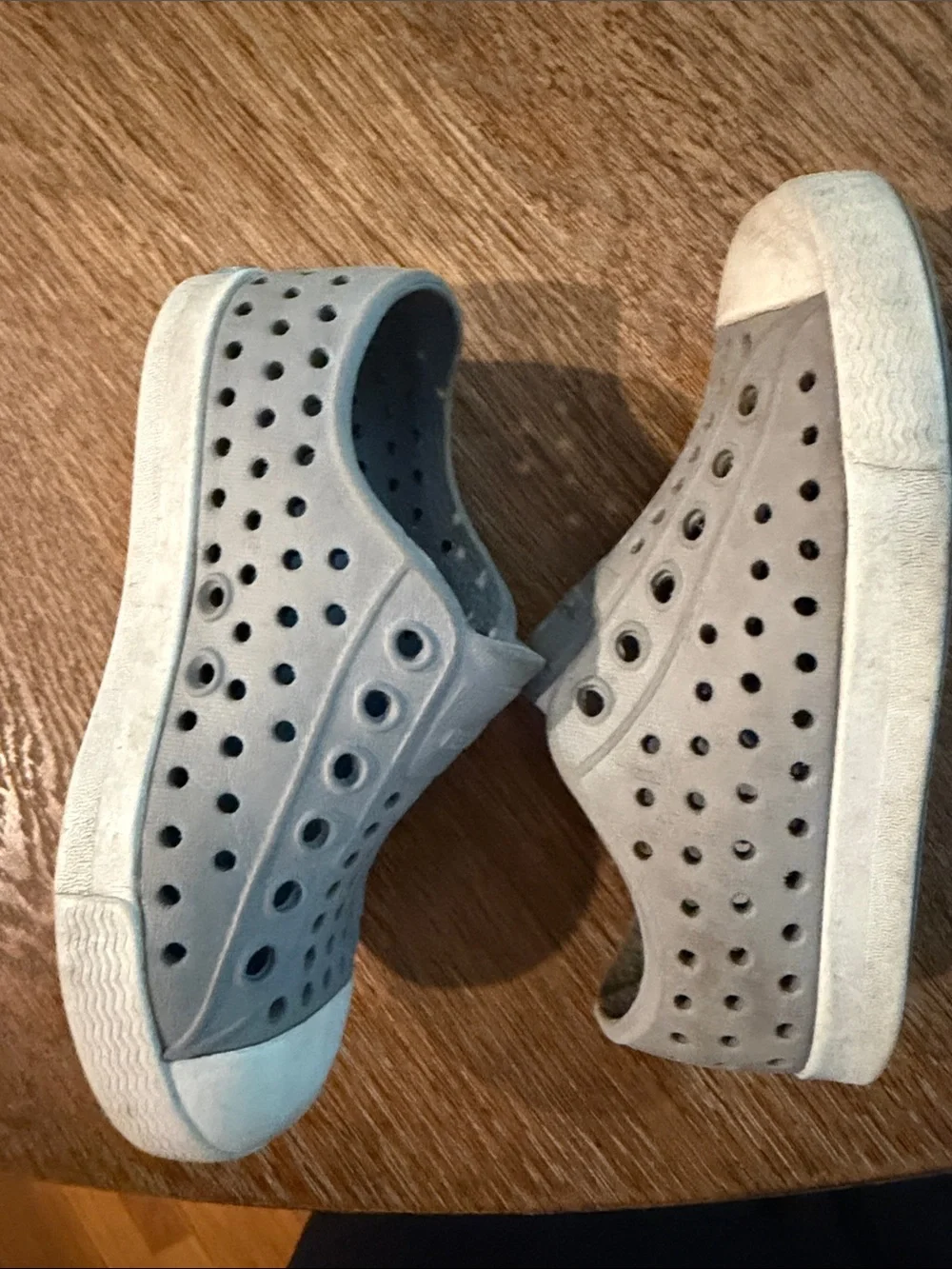Native Kids Light Gray Water Shoes
